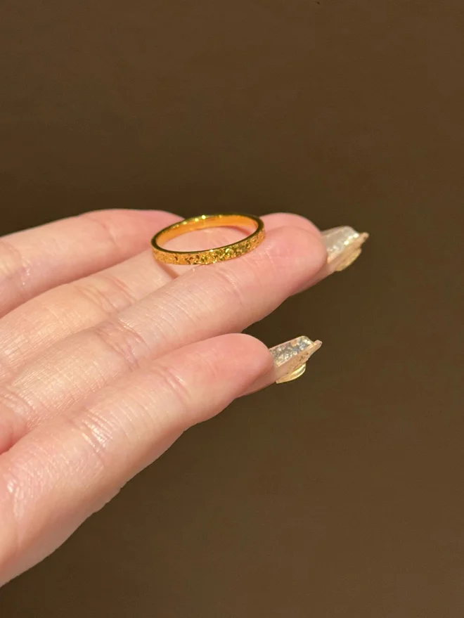 Styli  Textured Ring for Women | Best Price UAE
