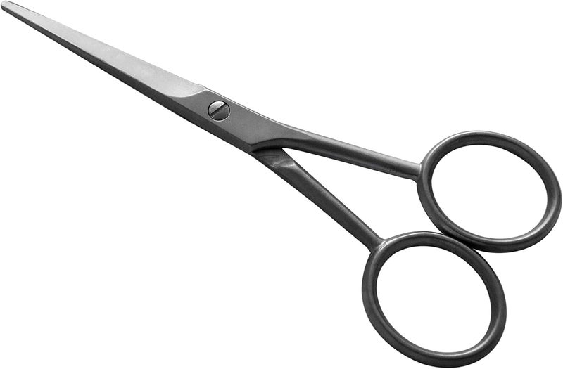 45 Stainless Steel Beard  Mustache Scissors  Tenartis Made in Italy