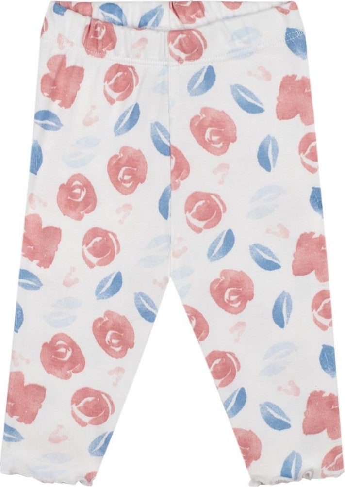 Antebies Watercolor Floral Sweatshirt and Leggings Set  - Image 3