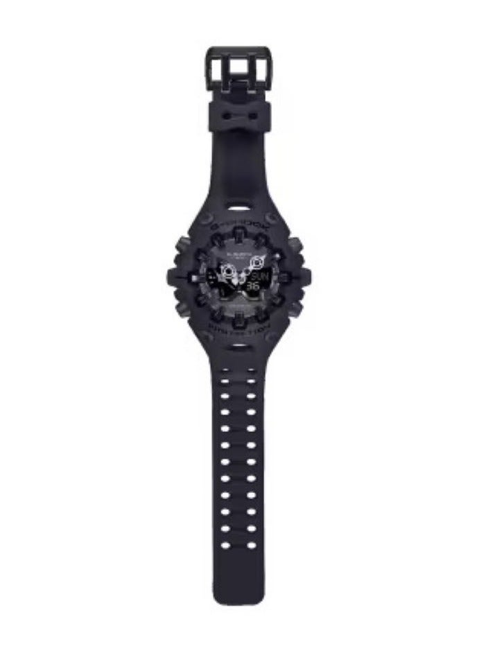 G-SHOCK Casio G-Shock GA-V01-1ADR Men's Analog-Digital Watch – Black Resin Band, Shock Resistant, 200M Water Resistant, LED Light, World Time, Stopwatch, Countdown Timer, Alarm – Rugged & Stylish Sport Watch  - Image 4
