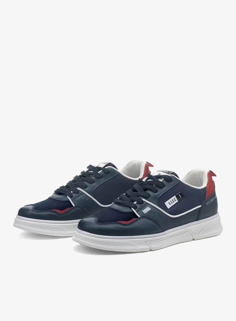 U.S. Golf Club Mens Sneakers Navy Sneakers | Casual | Retro Style | Italy
