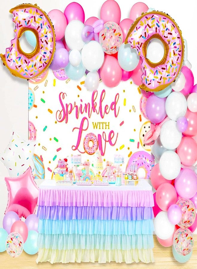 Roaring Good Time Pink Baby Sprinkle Decorations Girl Sprinkled With Love Banner Gender Baby Shower Sprinkle Decoration Sprinkled With Love Baby Shower Decorations Party Supplies - Image 3