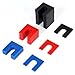 Atesilor 36 Pcs Plastic Auto Lift Leveling Shim Kit For 2 Post 4 Post Car Lift Truck Jib Crane Install Tile Construction Horseshoe Spacer Fit For 34 Anchor Bolt 116 Blue 18 Red 14 Black - Image 2