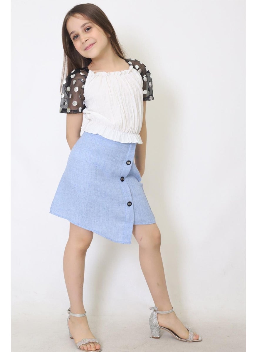Fox Life Kids - Girls Summer Skirted Dress (2023 New Season) 5-8 Years - Image 1