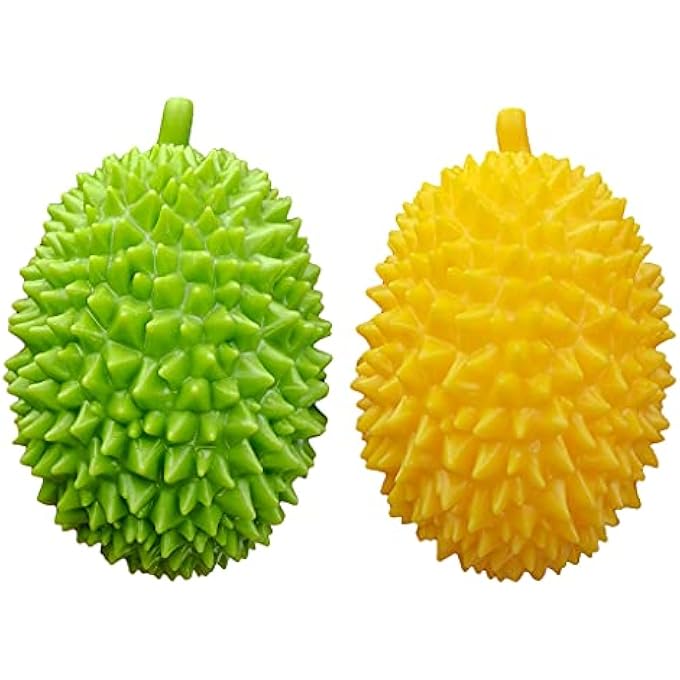 DAIMANPU Party Favor Sets Fidget Trick Toy Anxiety Release Gadget with Squishy Fruit Toy Model Realistic Durian for Autism Cure - Image 5