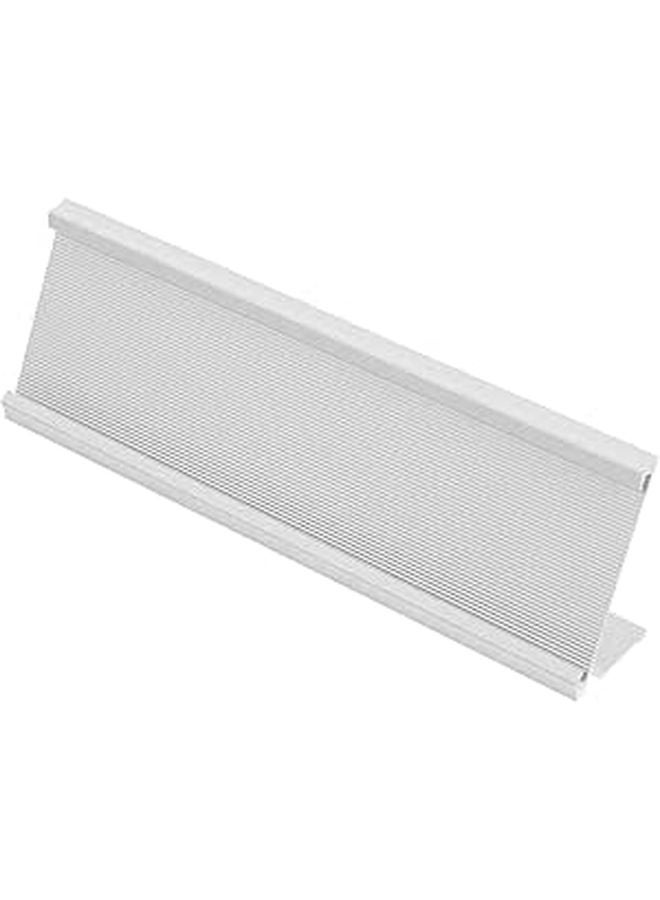Black Metal Business Card Holder Sleek Professional Desk Display Stand Stylish Sturdy - Image 1