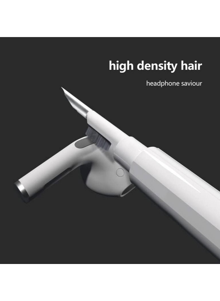 Cleaner Kit for Airpods Pro 1 2 Multi Function Cleaning Pen Soft Brush for Bluetooth Earphones Case Wireless Earphones Wireless Earbuds Cleaning Tools for Huawei Samsung MI Earbuds White - Image 2