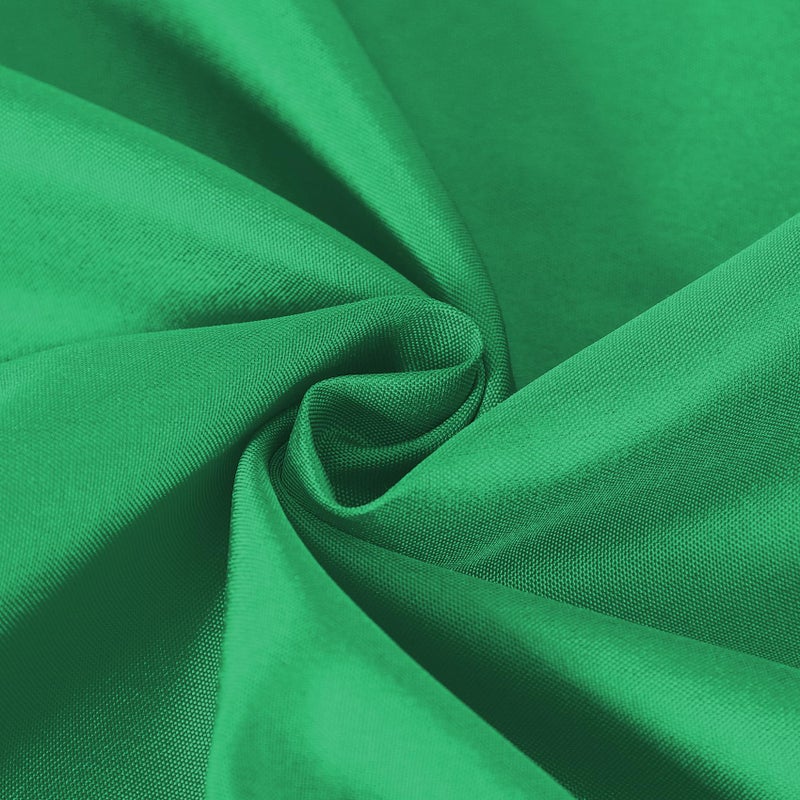 Cupuamon 108 inch Round Tablecloth Washable Polyester Table Cloth Decorative Table Cover for Wedding Party Dining Banquet(108 inch Emerald) - Image 4