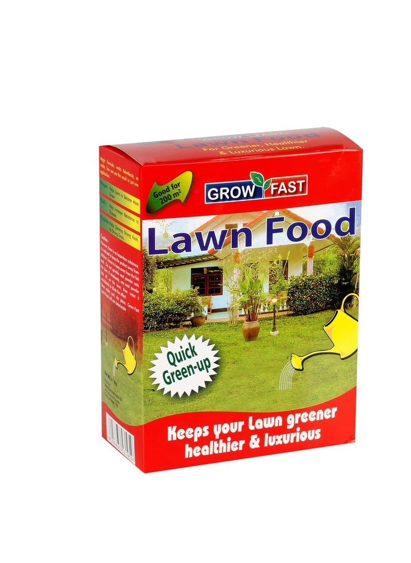 GROW FAST Lawn Food Fertilizer is a Specially Formulated Product Designed to Promote Healthy Lush Green Lawns 1 Kg Fertilizer Provides Essential Nutrients that Enhance Grass Growth Improve Lawn Density and Support Overall Lawn Health.  - Image 3