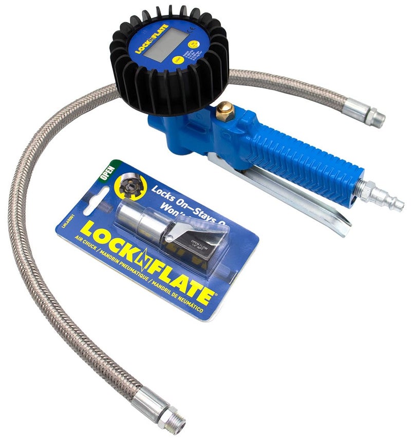 LockNFlate Tire InflatorDeflator with Digital Gauge - Image 2