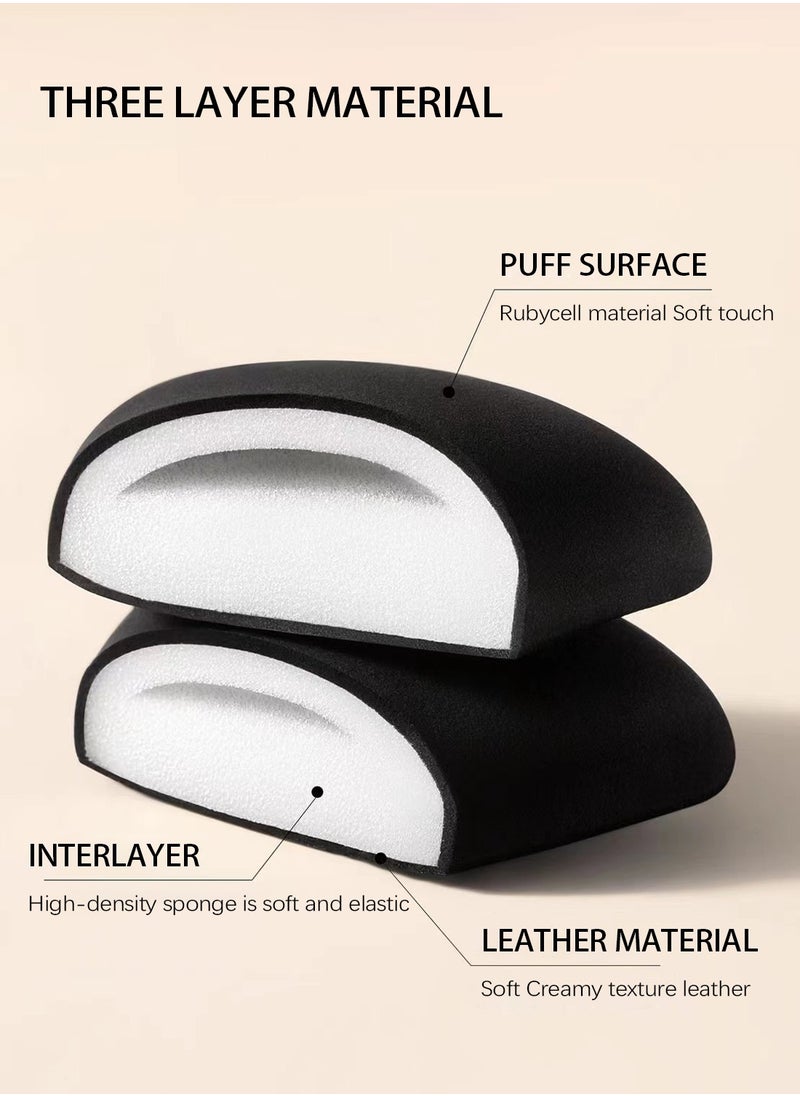 MUXGE Ultra Plush & Jumbo Cotton Candy Makeup Puff - The Ultimate Cushion Puff for Flawless Base Application  - Image 2