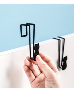 Generic Set of 3 Modern Metal Wall Hooks for Bedrooms and Kitchens - No Holes Needed, Perfect for Hats, Towels, Wallets and Bathrobes  - Image 4