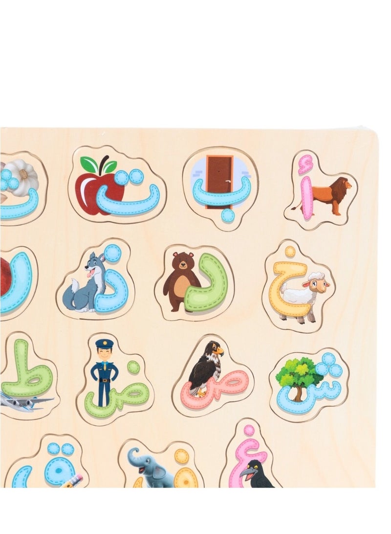 Arabic wooden letters for children - Image 3