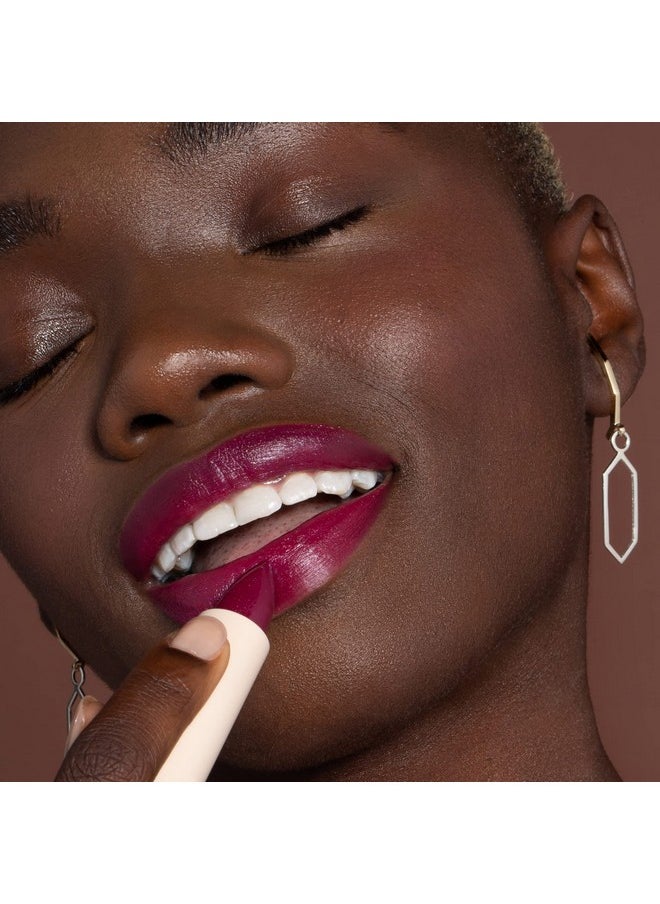 ILIA Color Block Lipstick | Nontoxic, Vegan, Crueltyfree, Hydrating + Long Lasting, No Budge Color With Full Coverage (Ultra (Violet Violet With Cool Undertones), 0.14 Oz | 4 G)  - Image 3
