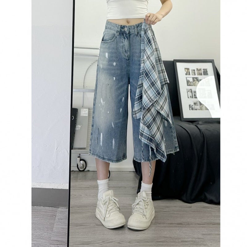 Unisex Classic Denim Jeans Loose Fit Daily Outdoor Wear - Image 1