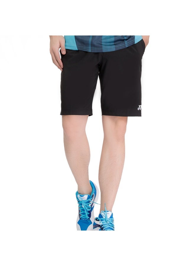 Yonex Badminton And Tennis Shorts For Men, Sports Shorts, Black, 15048cr, Black, Size L - Image 2