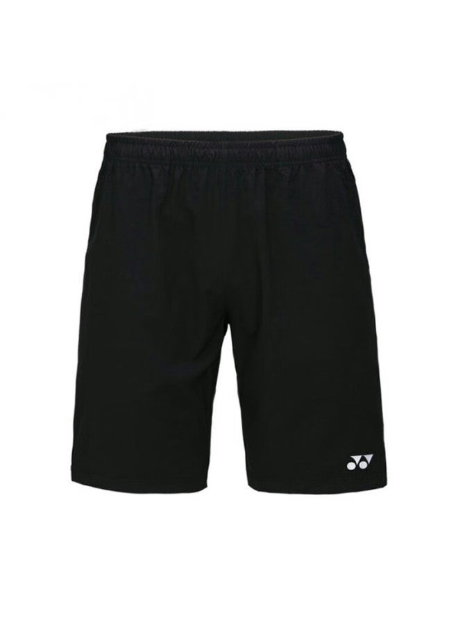 Yonex Badminton And Tennis Shorts For Men, Sports Shorts, Black, 15048cr, Black, Size L - Image 1