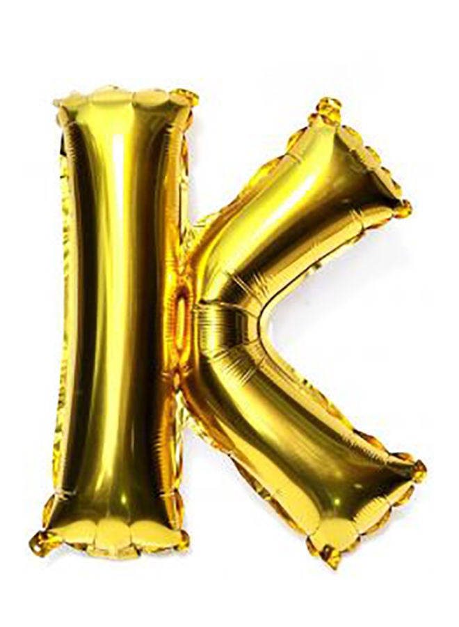NIBEMINENT Letter K Design Foil Balloon 32inch