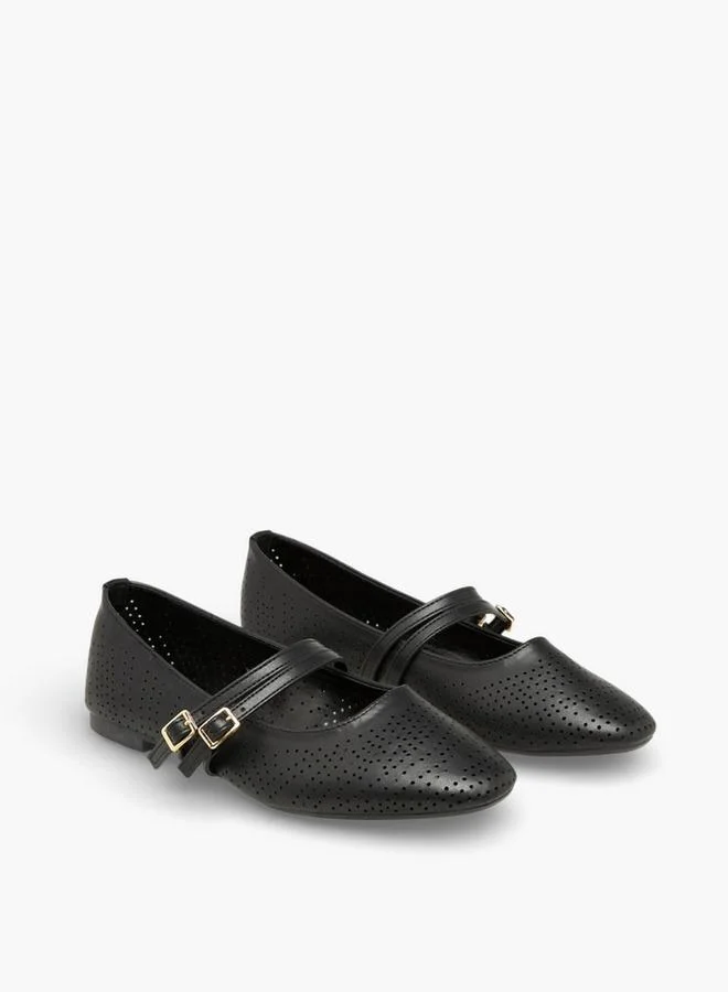 سيليست Women Buckle Closure Mary Jane Shoes