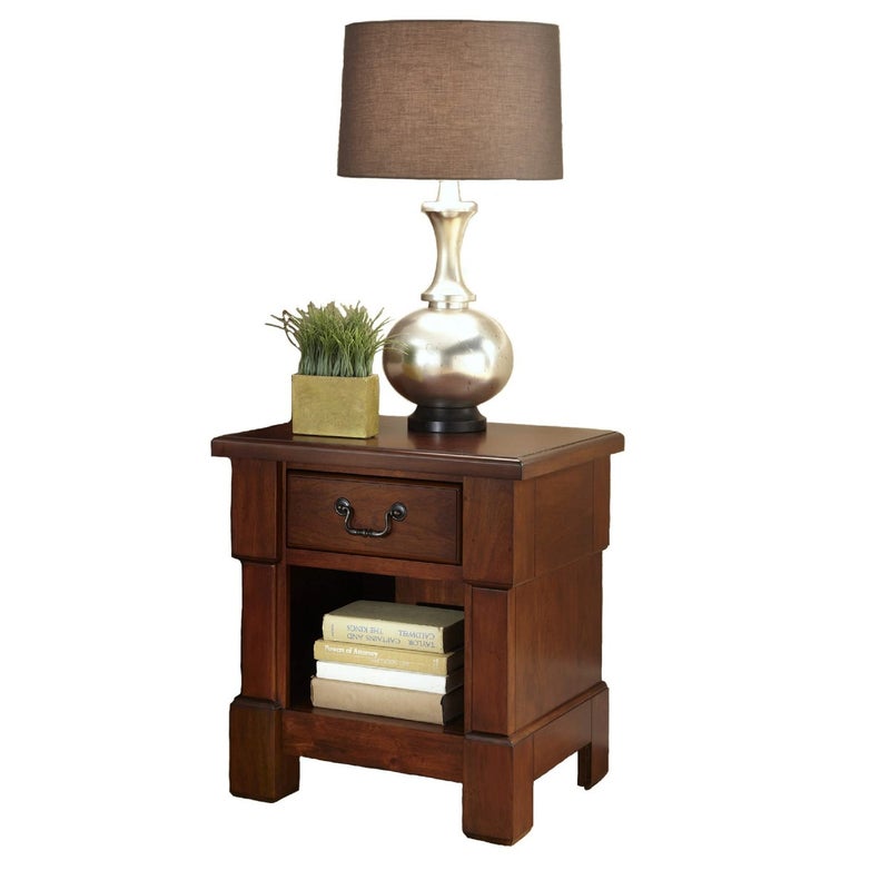 Homestyles Aspen Nightstand Brown