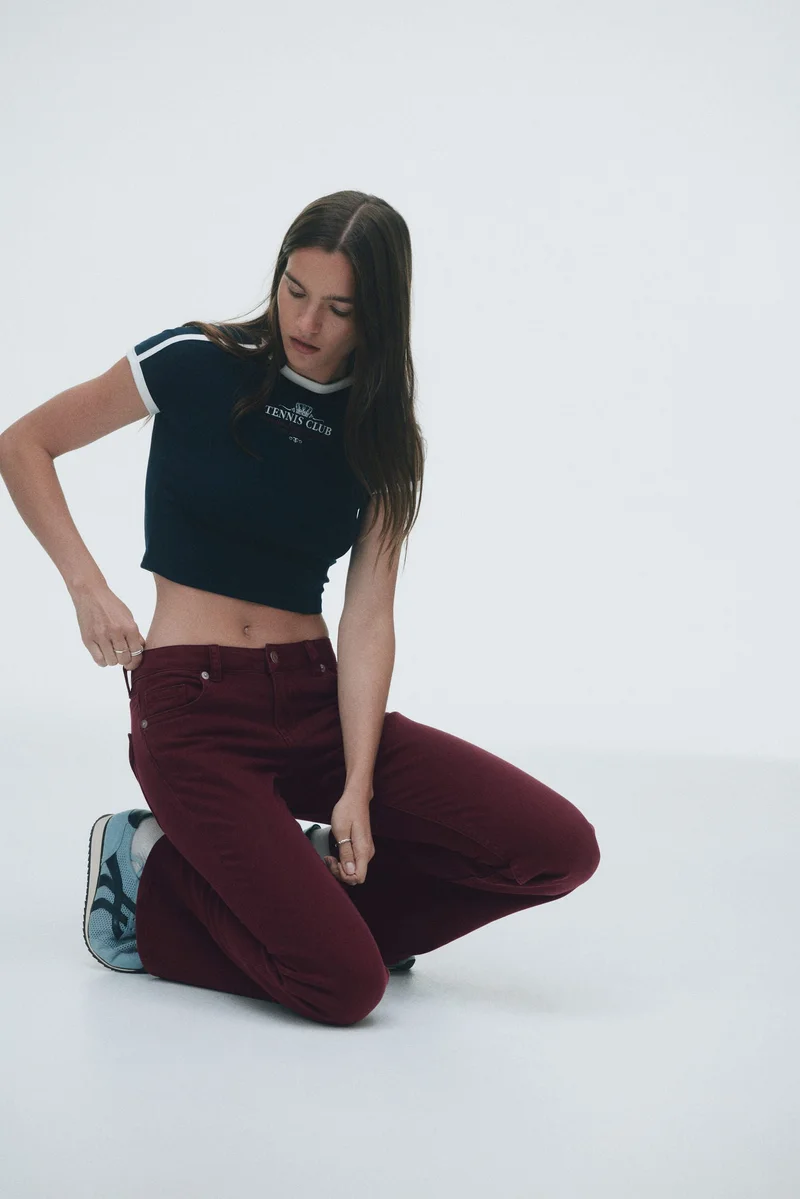 H&M Flared Low Jeans