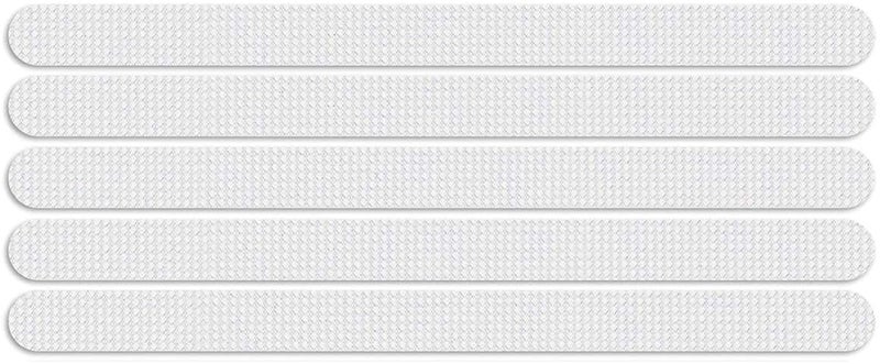 Non-Slip Bathtub Stickers, Anti Slip Shower Strips Treads, Safety Bathroom Tubs Sticker with Scraper, for Shower Room Pools Stairs Steps Ladders (Pack of 5).