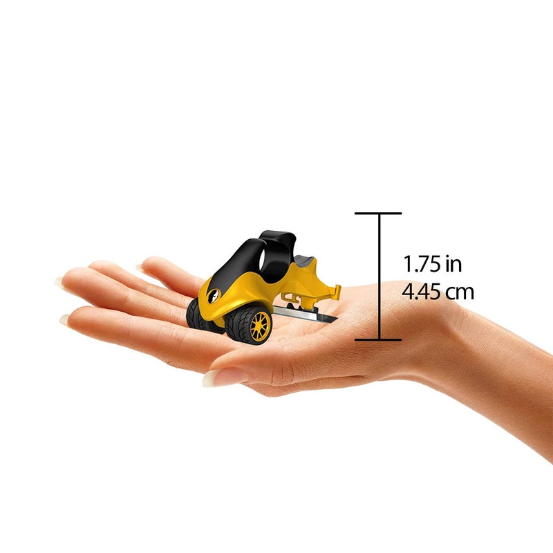 HeadBlade ATX Razor - Original - Rigid Body with Multiblade Design and Non Slip Rubber Ring for Easy Reach, Close Shave - Image 4