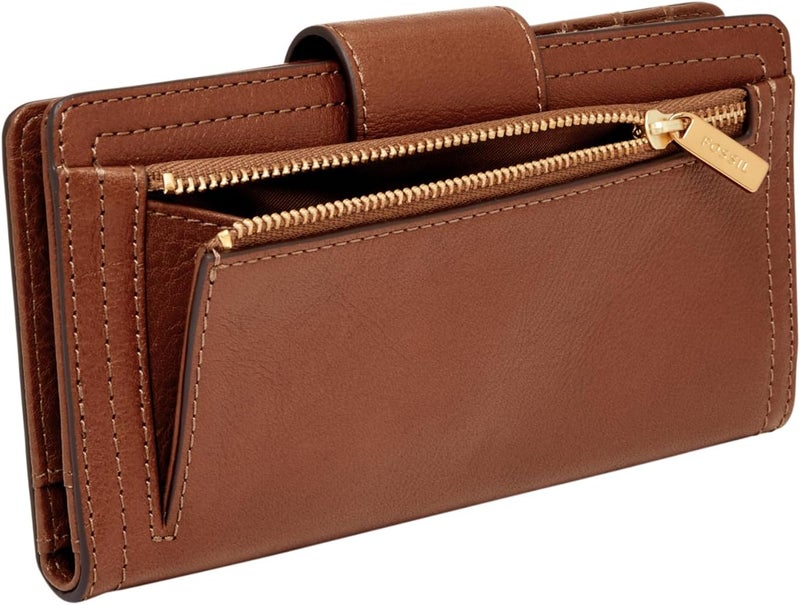 فوسيل Fossil Logan Tab Clutch - Brown - Image 4