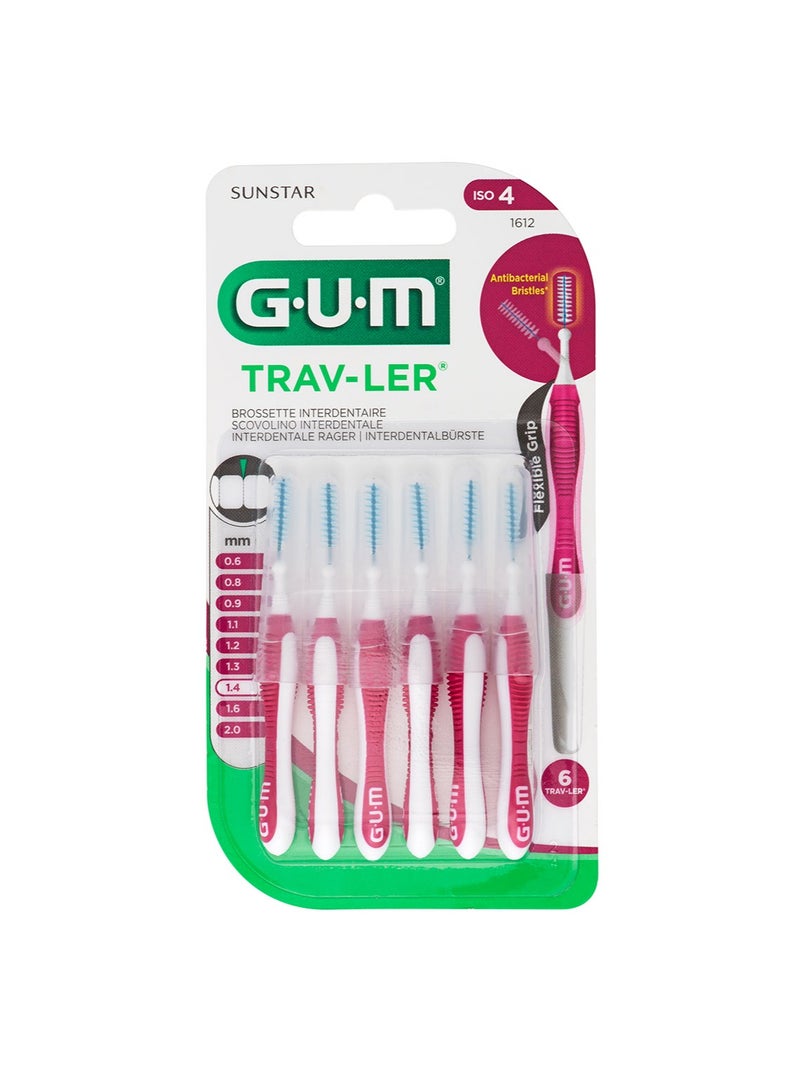 Gum فرشاة تنظيف بين الأسنان ترافلر 1.4 مم - Image 1
