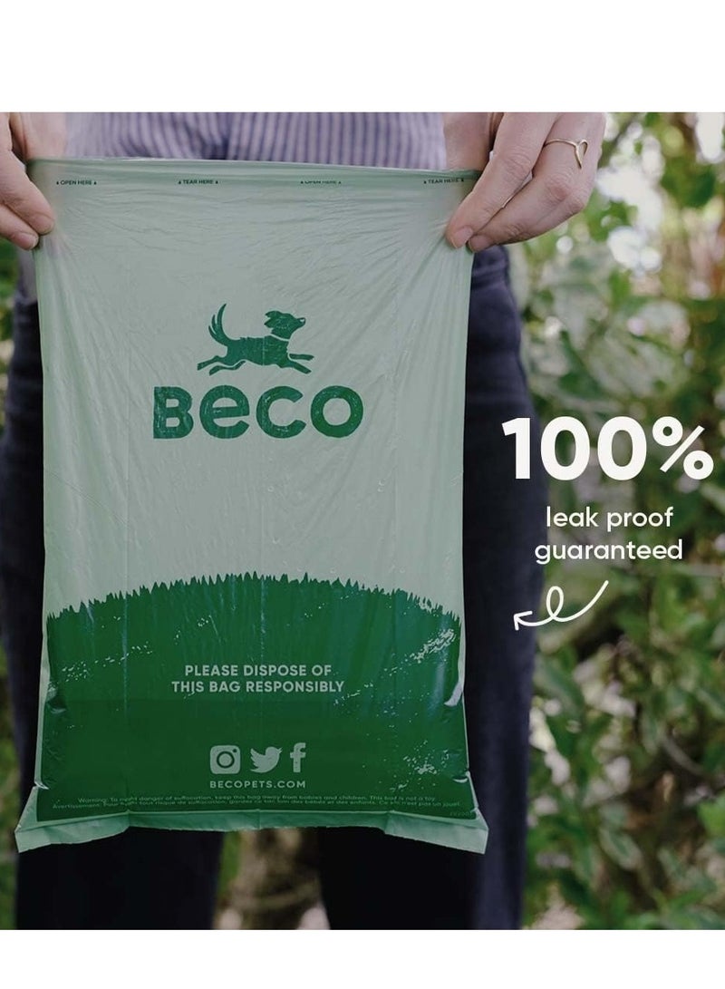 بيكو بيتس بيكو أكياس نفايات كبيرة وقوية جدًا | أكياس براز الكلاب غير المعطرة | 120 لفة إعادة تعبئة [8 × 15] - Image 2
