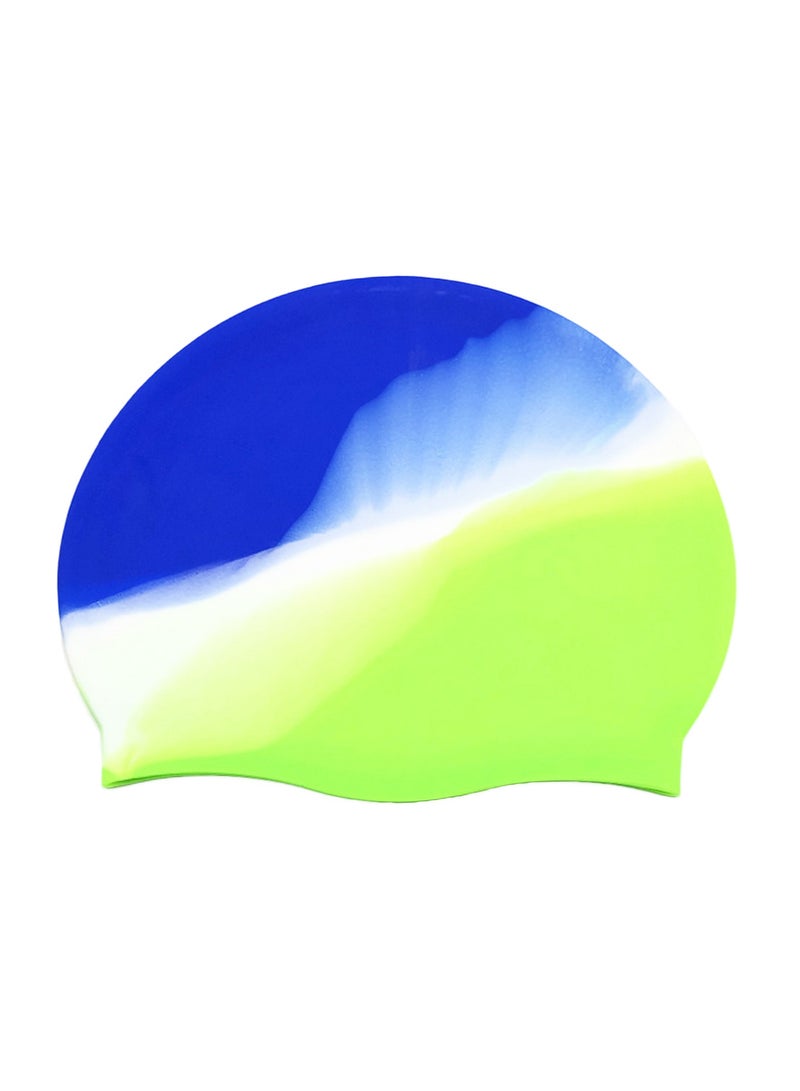 Generic Silicone kids Swim Cap,Flexible Boys Girls Waterproof Swimming Cap,Great for Short and Long Hair - Image 1