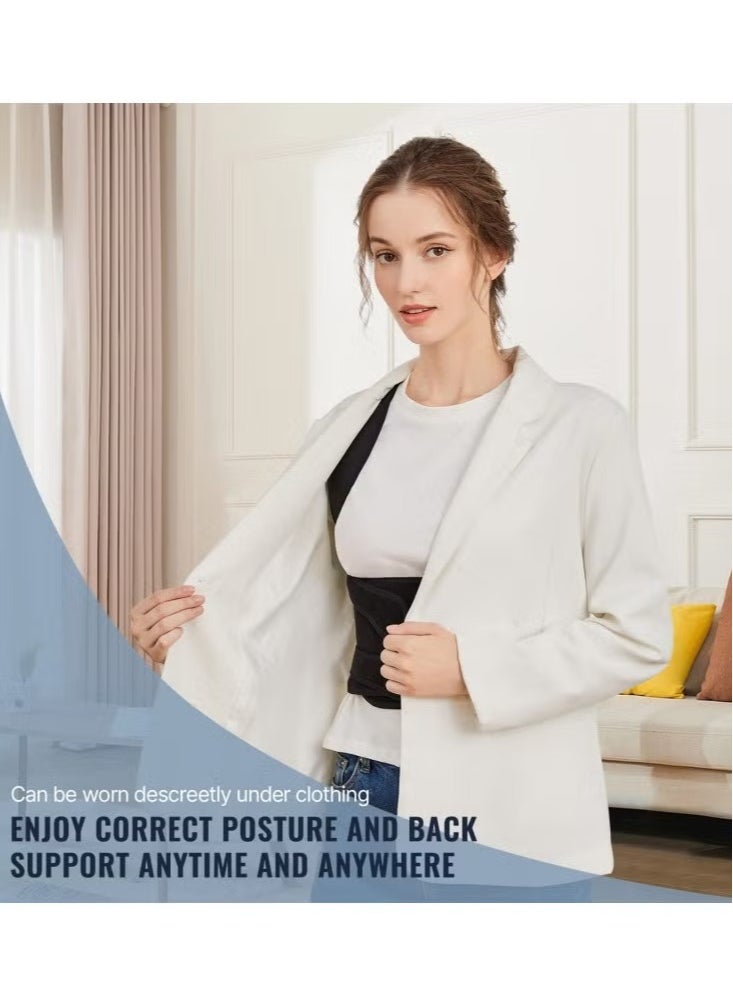 ASIV - Back Brace and Posture Corrector for Unisex Back Straightener Scoliosis and Hunchback Correction Back Pain Spine Corrector Support Adjustable Posture Trainer - Image 1