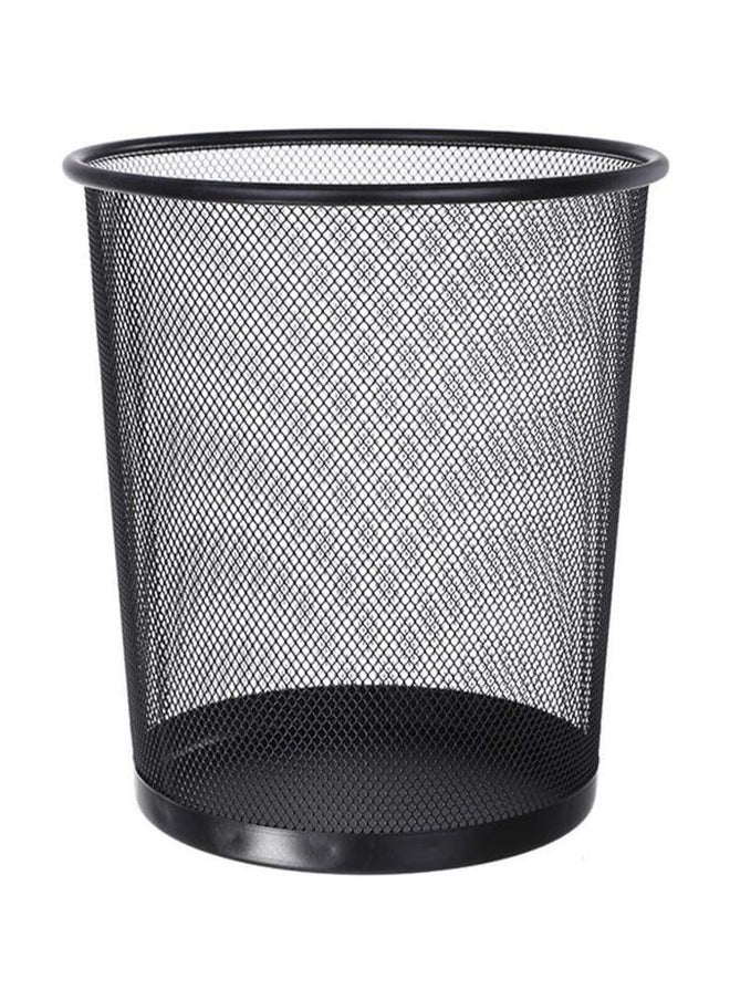 NKX Metal Wire Mesh Waste Basket Garbage Trash Can Box 29 CM  - Image 1