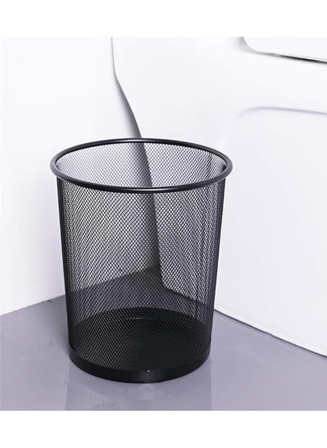 NKX Metal Wire Mesh Waste Basket Garbage Trash Can Box 29 CM  - Image 3