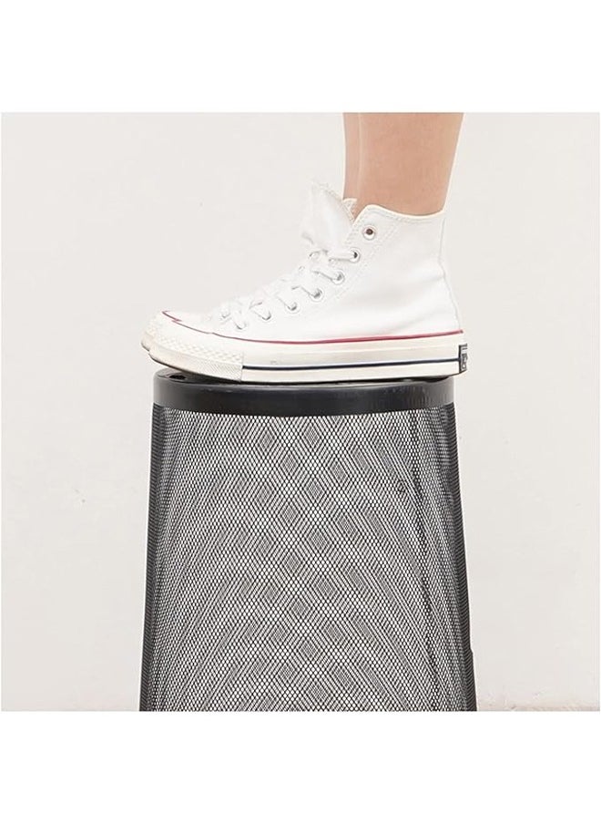 NKX Metal Wire Mesh Waste Basket Garbage Trash Can Box 29 CM  - Image 4