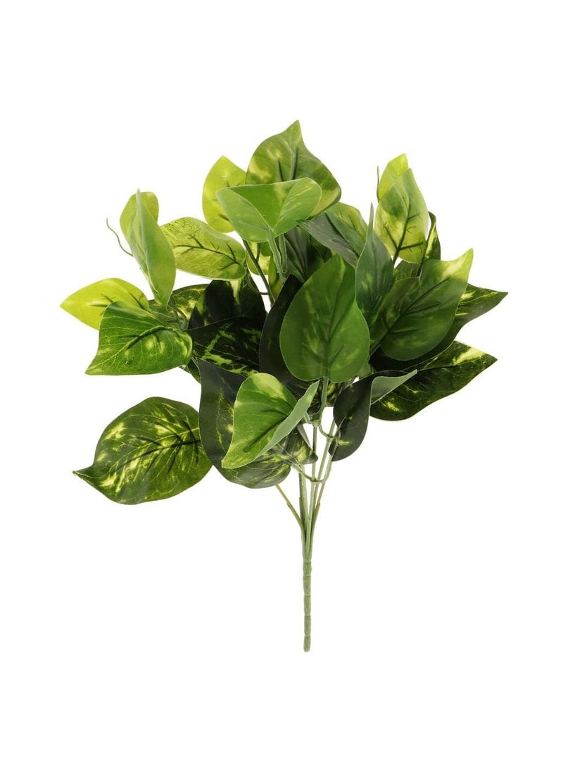 Generic Artificial Money Plant 28 Big Leafs Palm Tree Areca Plant Without Pot 32cm Artificial Plant New  - Image 4