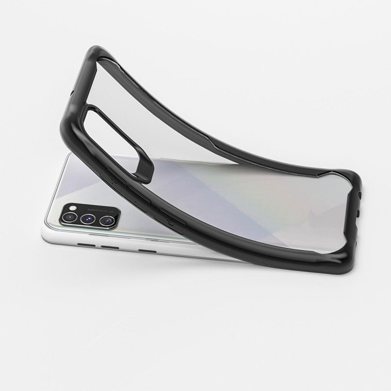 HuHa Protective Cover For Huawei Honor 30S Transparent PC + TPU Full Coverage Shockproof Protective Case(Red) - Image 4