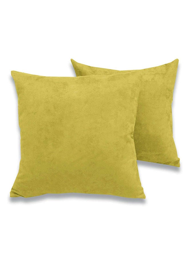 نيبمينينت طقم أغطية وسائد من المايكروفايبر مكوّن قطعتين مهندي 18x18بوصة - Image 2