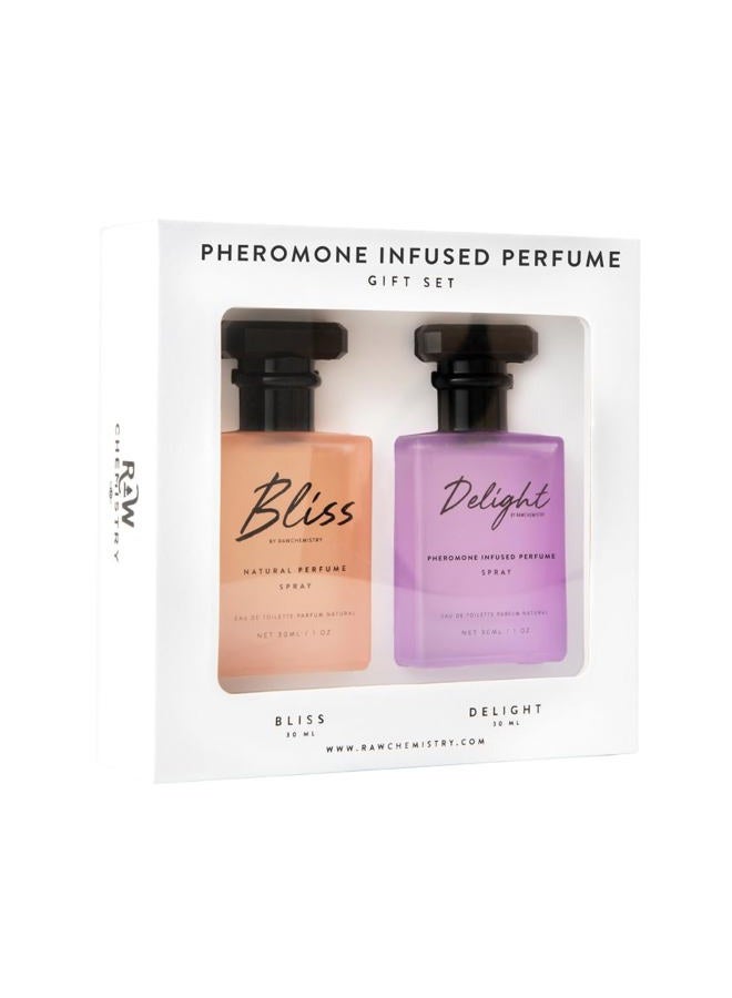 RawChemistry Bliss and Delight - A Pheromone Infused Perfume Gift Set - Image 2