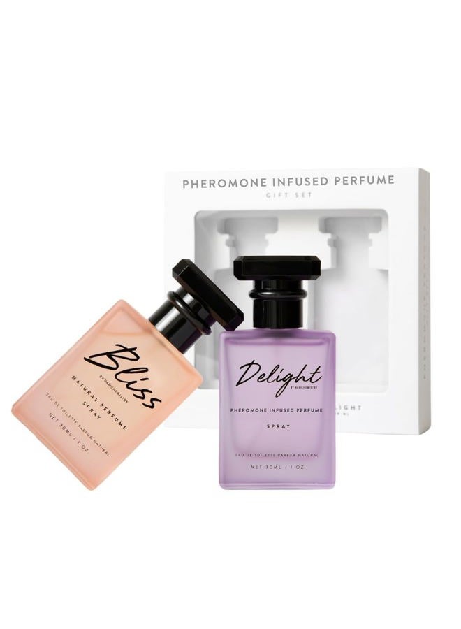 RawChemistry Bliss and Delight - A Pheromone Infused Perfume Gift Set - Image 3
