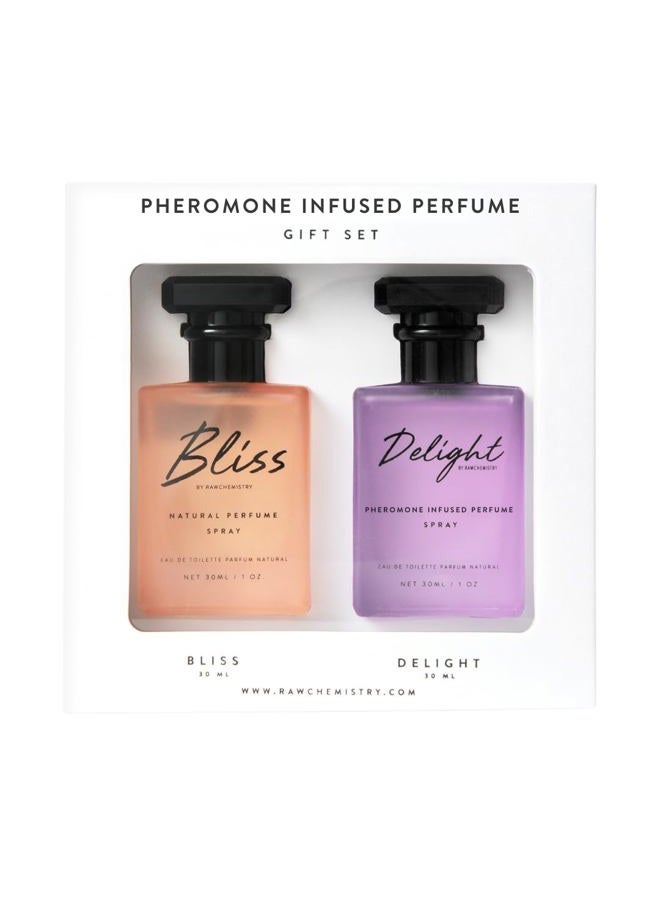 RawChemistry Bliss and Delight - A Pheromone Infused Perfume Gift Set - Image 1