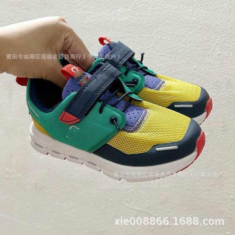 Putian Kidsren'S Shoes Pure Original Top With On Angpai Kidsren'S Shoes For Men And Women Retro Outdoor Leisure Sports Jogging Shoes - Image 3