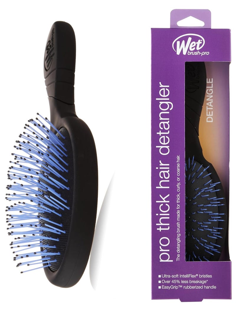 Wet Brush Professional Detangling Brush for Thick Hair - Black