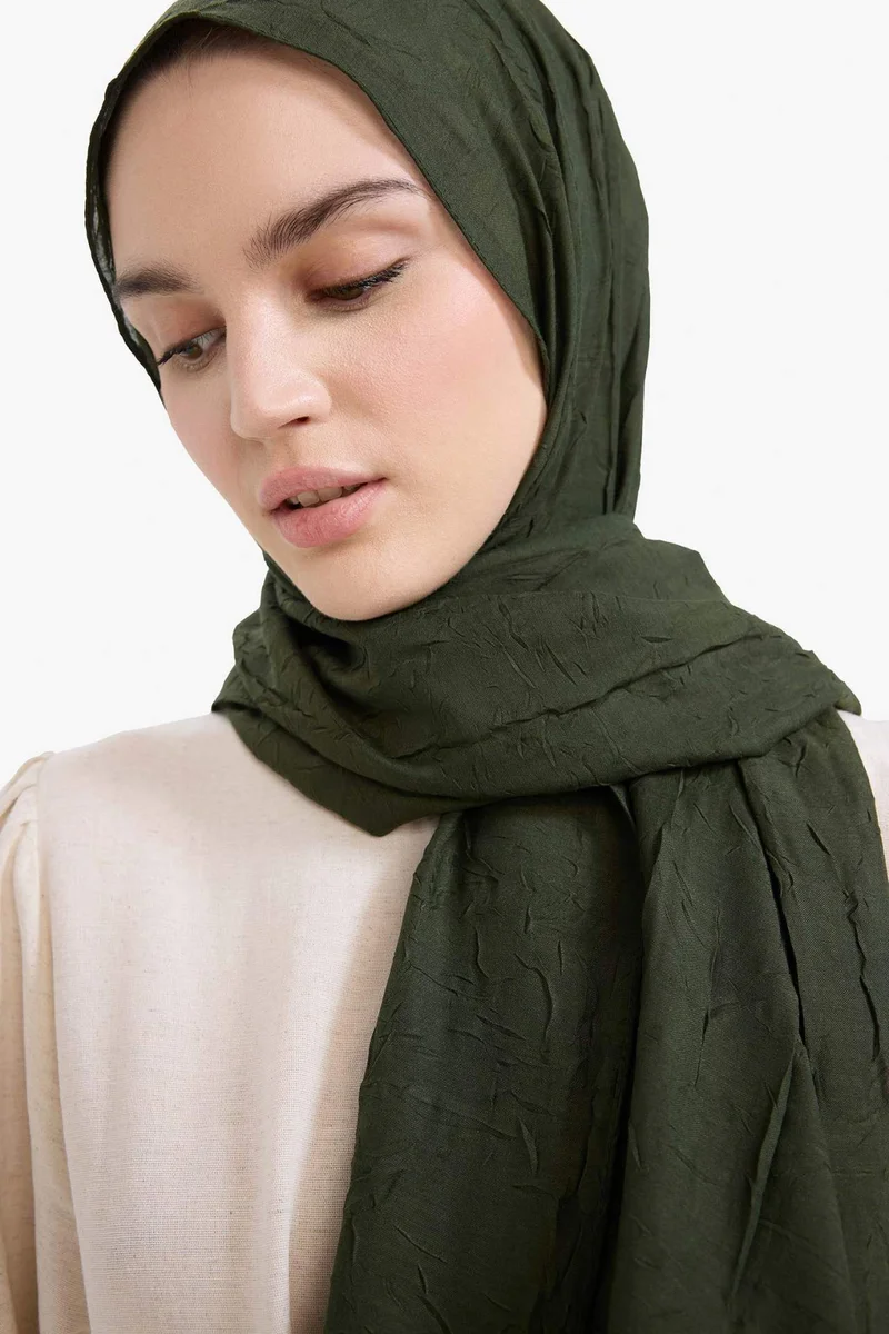 Woman Crepe Shawl