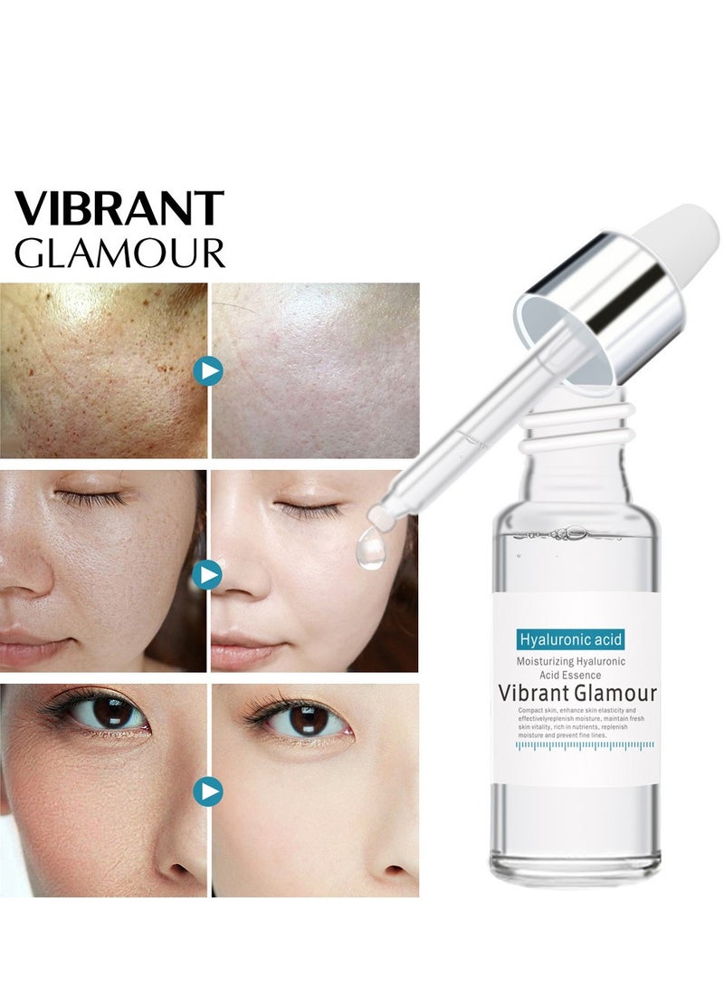فايبرنت جلامور سيروم حمض الهيالورونيك لتحسين البشرة وتفتيح اللون وترطيب وترطيب البشرة. تركيبة مضادة للشيخوخة لنعومة وإشراقة البشرة، تصحيح وتجديد صحة البشرة. - Image 3