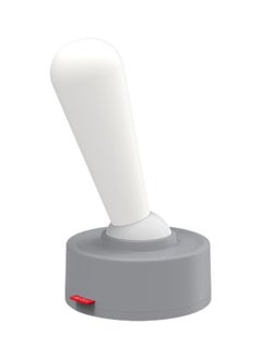 SNW Multi-Functional Lever Night Light Stylish Portable, Wall Mountable and Desktop Use for Home and Outdoor, White/Gray  - Image 1