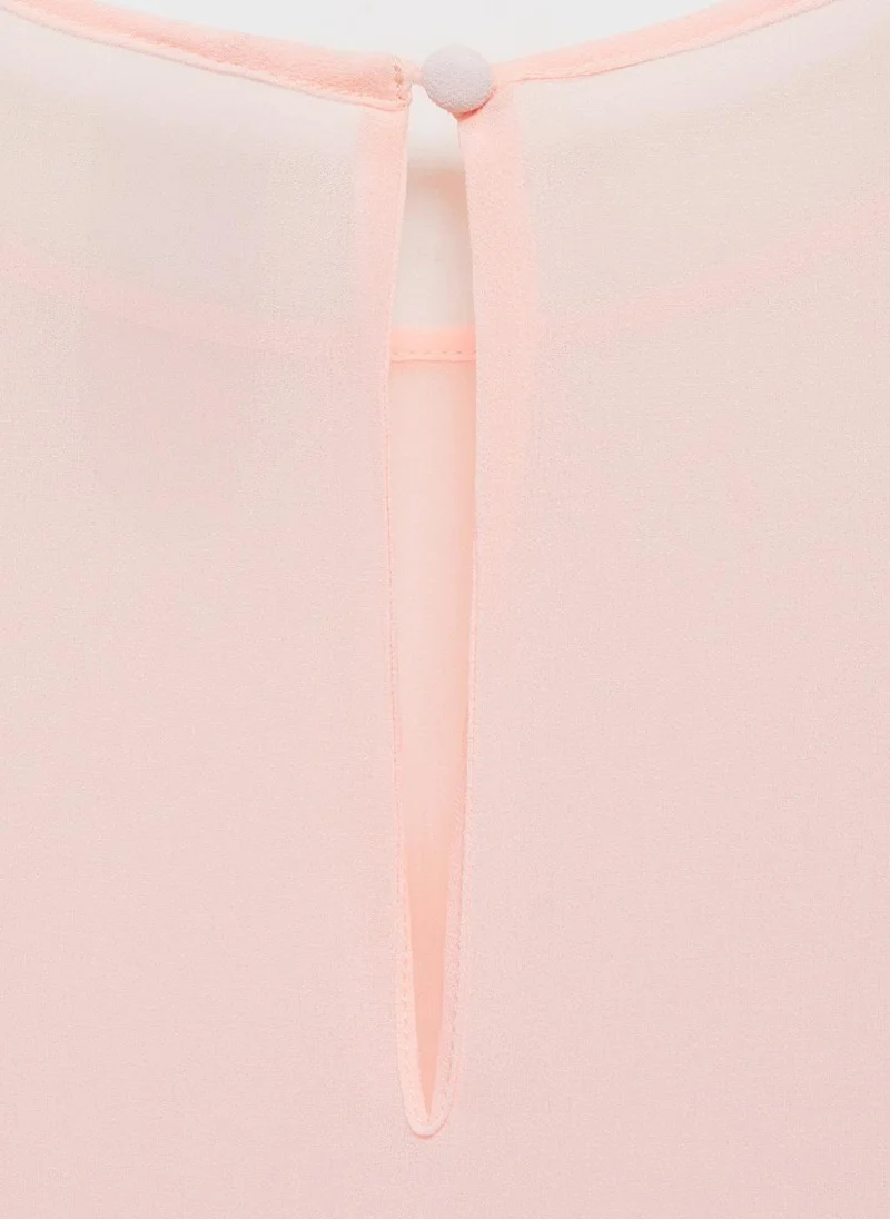 MANGO Long Semi-Transparent Cape