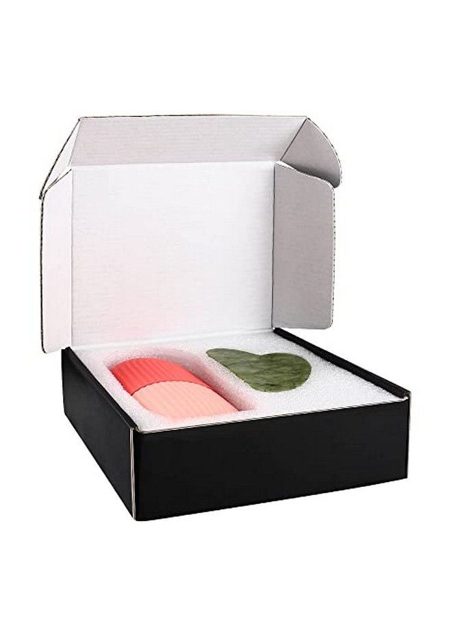 Generic - All Around Beauty Reusable Ice Roller Ice Face Roller Ice Face Mold Body Ice Stick Includes Gua Sha Stone Facial Massage Removes Lines Skin Toner Brighten Skin Perfect Freezer Depuffer Skin Care Unit - Image 1