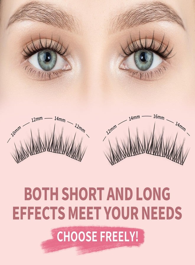 MLEN DIARY Lash Cluster DIY Eyelash Extensions 90 Clusters Lashes 10-16mm D Curl Mega Wispy Volume Individual Lashes Eyelash Clusters Extensions DIY at Home - Image 3