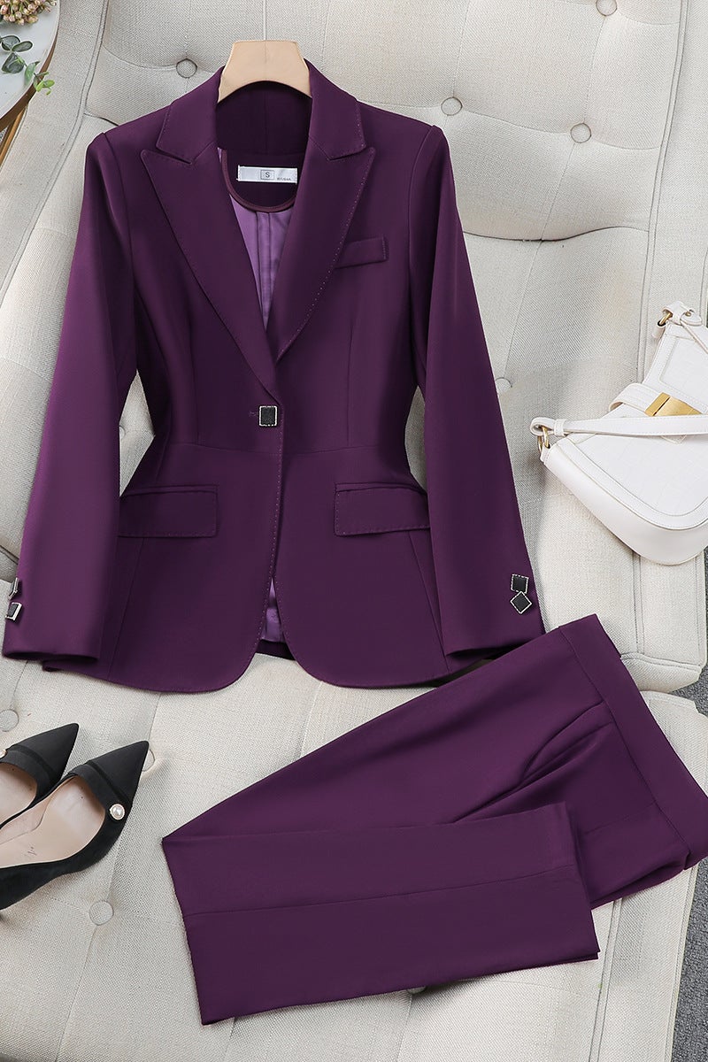 Business Wear Women'S Fashion Formwork Suit Business Casual Suit Work Clothes - Image 1